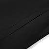 Allthemen Mens Lightweight Casual Bomber Jacket Spring Windbreaker Baseball Sports Cargo Outwear Solid Color Black S #4