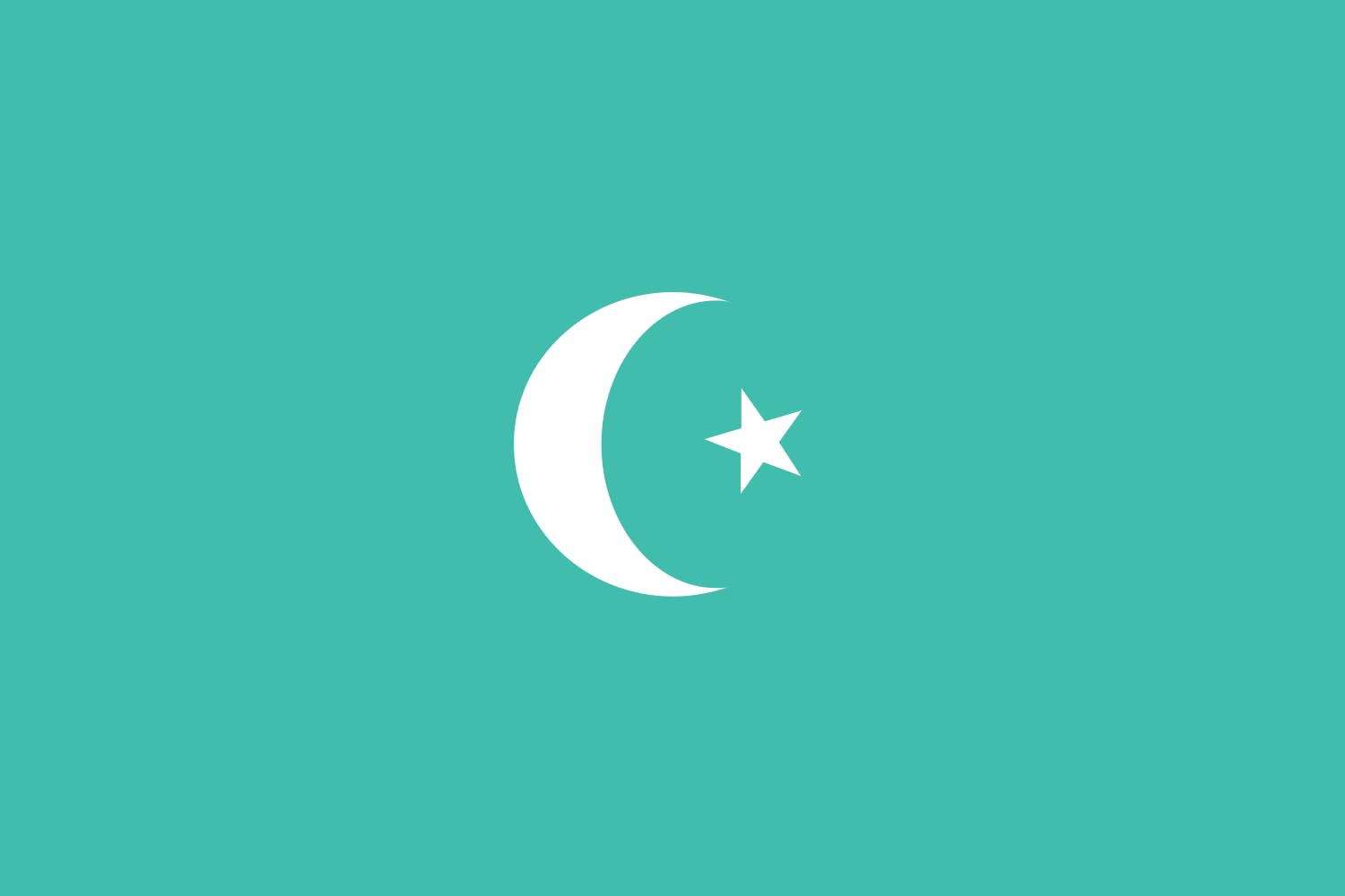 Bandiera Large Karluk Khanate | Karluks | bandiera paesaggio |