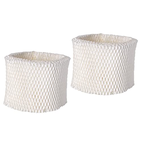 Homoyoyo 2pcs Humidifier Replacement Filters Compatible with Premium Pulp Wicking Elements for Enhanced Air Quality Humidifier Performance