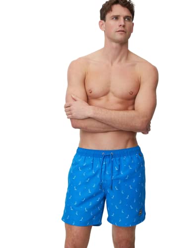 Marc O'Polo Body & Beach Beach Shorts, Bleu (Aqua 833), Small Homme