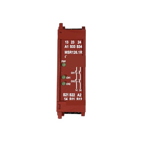 MSR126.1R 440R-N23118AB relais de sécurité arrêt urgence rail DIN