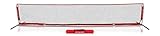 PowerNet Soccer Tennis 18 x 3 Net | Portable Instant | Indoor Outdoor | Metal Collapsible Base Weighted | Durable Vertical Bow Posts | Quick Setup Easy Folding Storage | 1 Net + 1 Carrying Bag | 18x3