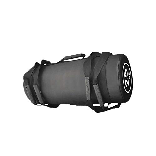 heresell 25 kg power bag, fitness sandbag, weight bag with handle, leather surface, workout sandbag, heavy sandbags for functional training, strength training, weight lifting, no sand