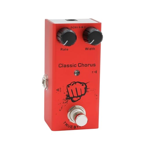 Pédale de chœur IRIN EF-05 mini format rouge idéal pour vos sessions de jam