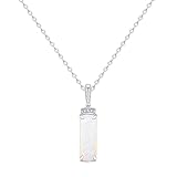 ♥ Taille ♥ Longueur de la chaîne 45+5cm(17,7+2,0 pouces), taille du pendentif 2,5x0,5cm(1,0x0,2 pouces).