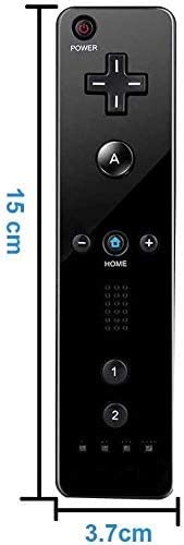 Image of GAMENOPHOBIA Remote Controller for Nintendo Wii /Wii U | Wireless Gamepad with Analog Joystick | Motion Control | Compatible with All Wii Versions | Black