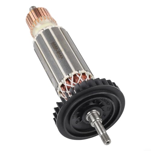 SMZhomeone Rotor de armadura de repuesto para amoladoras angulares ROTOR compatible con los modelos 9556, 9557, 9558 y todas las variantes (NB/HN/PB), bobinados de cobre de alta conductividad - imagen 6