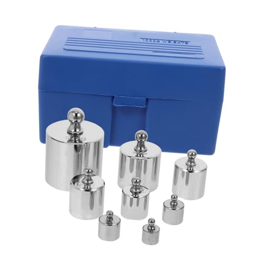 MUCKLILY Industrial Measure Tools Calibration Weight Case Scale Tweezers for Use