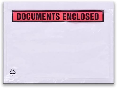 Triplast 225 x 165 mm Printed A5 Document Enclosed Envelope Wallets (Pack of 100)