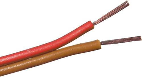 Modellbau Schönwitz 50987 LIY-Z Zwillingslitze 2x 0,14mm² rot/braun 10 Meter