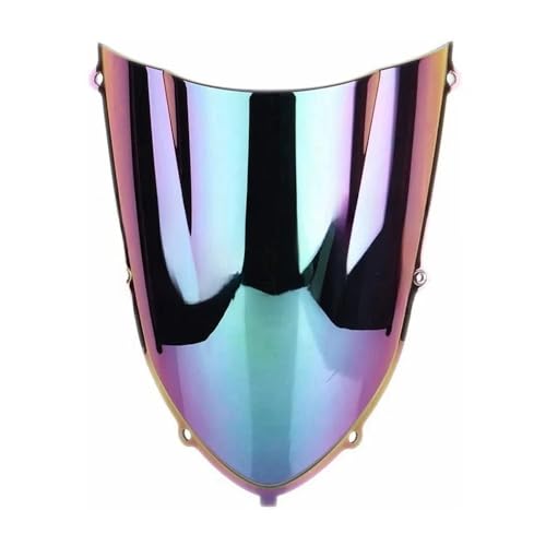 Bulle moto ZX10R 2004-2005 double courbure noir pour déflecteur pare-brise
