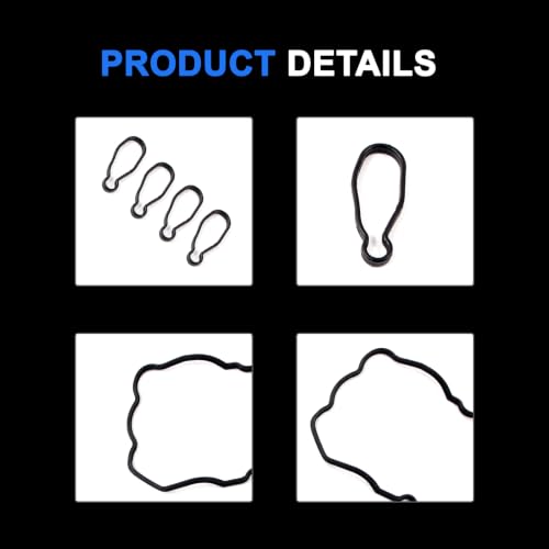 Image of AUCERAMIC VS50620R Valve Cover Gasket Set Fit for 2004-2020 Saab 9-2X Subaru Baja Forester Impreza Legacy Outback WRX STi 2.5L H4 2458cc Replace# 13270AA190, 13272AA140