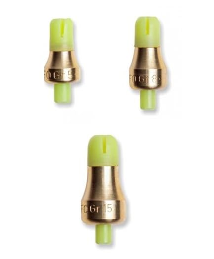 Kit 3 PZ Sonde Elite 5Gr - 8Gr - 15Gr Pesca Tara Galleggiante Sonda a Pulsante Ottone
