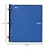 Five Star Flex Hybrid NoteBinder, 1 Inch Binder with Tabs, Notebook and 3 Ring Binder All-in-One, Blue (72411)