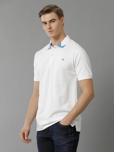 Image of ADRO Mens Polo T Shirt -100% Cotton Polo Tshirt for Men | Solid Polo T-Shirt Regular fit
