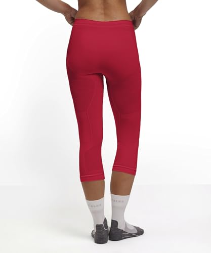 Image of Falke Women's Warm 3 /4 Tights 3 /4 Sport Tights Base Layer Bottom, Thermal Underwear, 1 Pair