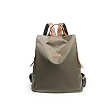 Women's Backpack Purse Nylon Anti-theft Water Resistant Lightweight Small Shoulder Bags for Travle Cute Fashion Computer Bag for Work Daily Laptop Backpack Ladies Army Green