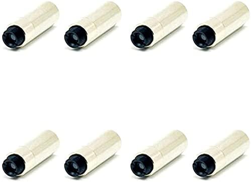 8 Pcs Aluminum DIY 5.6mm Laser Diode Host Case Housing w 200nm - 1100nm Adjustable Laser Collimator Lens 12 x 30mm