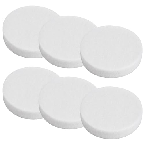 Image of Fine Filter Water Polishing Pads Compatible with Fluval FX4 FX5 FX6, Aquarium Filter Media Replacement, High Density, Snug Fit No Bypass, 6 Pack