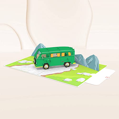 Papercrush® Biglietto pop-up Minibus - Speciale