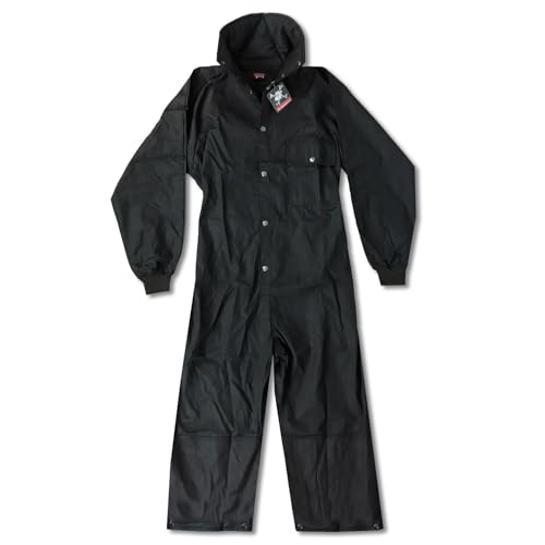 Maddog Tactical Paintball Rip Stop Coverall Jumpsuit - Tactical Black - 2X-Large