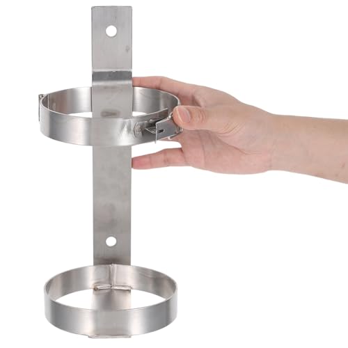 Soporte de extintor de acero inoxidable Hemobllo para protección comercial e incendios 4