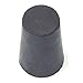 Black, Rubber, PK 181,Stopper 18 mm Neck Size, 18 mm Height,2040-000-004