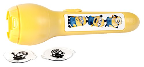 Preisvergleich Produktbild Zeon mns38 Kunststoff Minions Projektion Taschenlampe, Gelb