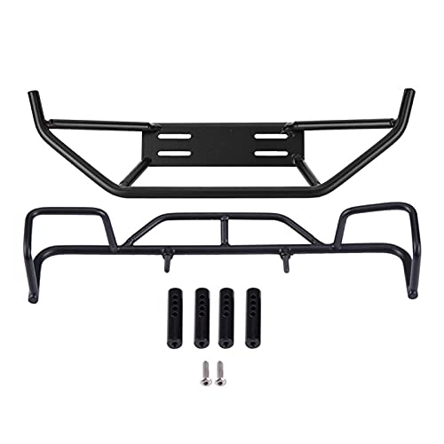 RC auto bumper, model voertuig accessoire metalen voor achter bumper voor TF2 / TF1 1/10 schaal RC Crawler auto