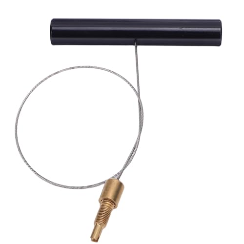 aqxreight Valve Stem Puller Tool for Tires - Heavy Duty Steel Wire Tire Valve Core Remover for Motorcycles, ATVs, UTVs, and Fishing Applications (Black)