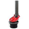 Korky 723X Standard 2-Inch Top Mount Flush Valve for 1-Piece Toilet Models, Red