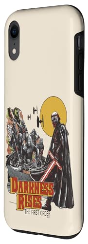 Coque iPhone XR Star Wars First Order coque de protection noire pour smartphone Apple