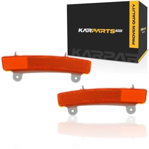 Image of For Nissan 350Z Reflector 2003 2004 2005 Pair | Driver and Passenger Side LED NI2556101, NI2557101 | 26145-CD000, 26140-CD000