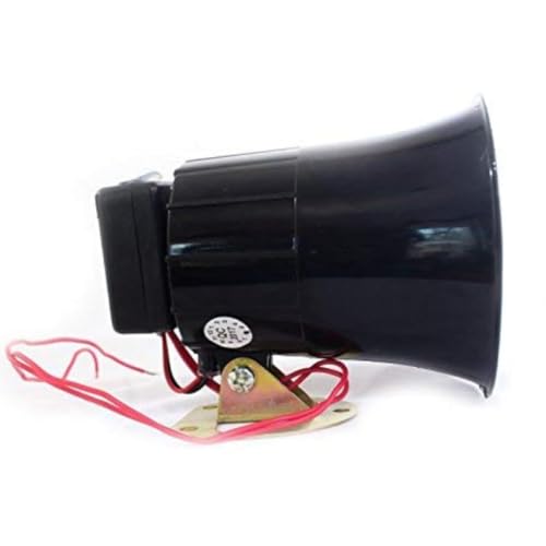 Quick Sense (Qs-H1) 220v -118 DB Hooter Security Alarm for Security, Loud Sound(300-400 M)