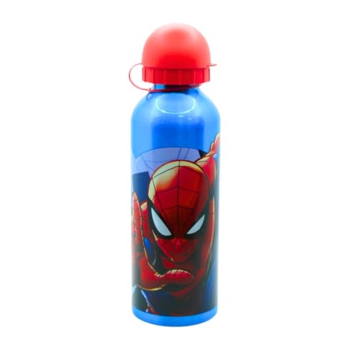 Gourde enfant incassable Spider-Man bouteille aluminium 500ml