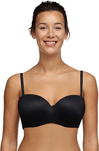 Chantelle Womens Norah Strapless Bra, Black, 32F Us #TOP2
