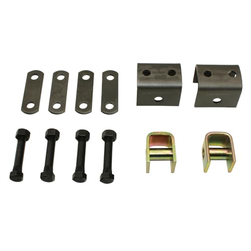 One Single Axle Trailer Spring Hanger Kit Fits Axles with 1 3/4" Wide Springs