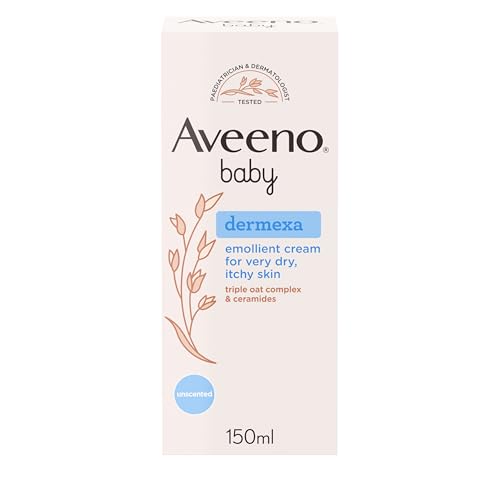 AVEENO Baby Dermexa Emollient Cream 150 ml, Packaging May Vary
