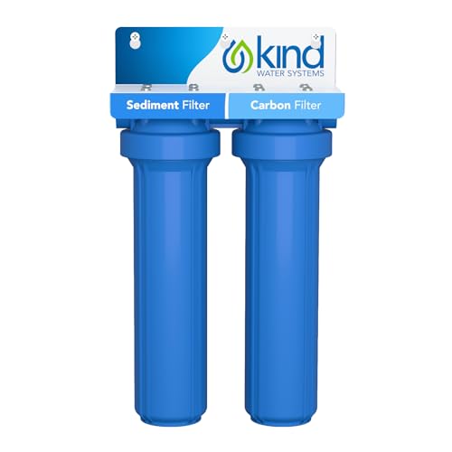 Kind Water Systems - Whole Home Water Filtration System - Removes Chlorine, Chloramine, Sediment, Silt, Debris, VOC’s, and More - Get Softer Skin & Hair With Better Tasting Water - Easy Installation