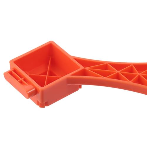 Image of BYOBYO RV Sewer Hose Fitting Wrench,Multi-Purpose Universal Tool Sewer Cleanout Cap Plug Wrench for Most 3-Inch and 4-Inch Male /Female Camper Sewer Caps, Orange