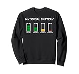 Photo Gallery funny social battery maglietta felpa Photo Gallery funny social battery maglietta felpa