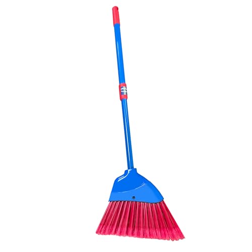 BSMstone Small Broom-Indoor or Outdoor Portable Broom with Adjustable Handle, Cleaning Little Helper for Housekeeping,Office,Working Desk,Pet Nest