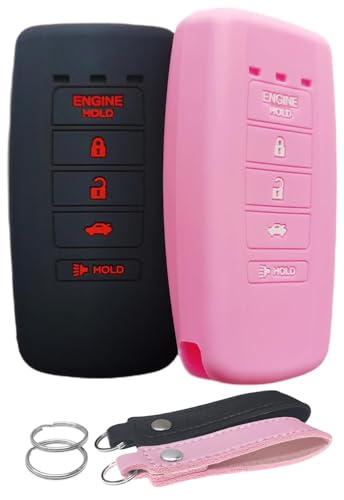 Coque en silicone Acura pour clé intelligente KR537924100 étui de protection 5 boutons