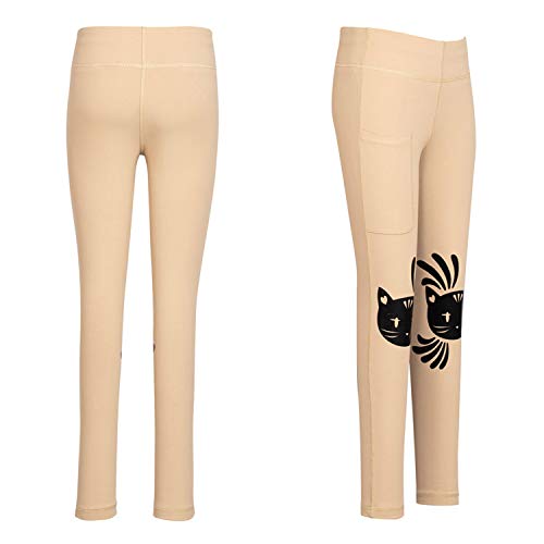 TuffRider Stella Girls Riding Tights | Color - Safari2