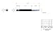 Starrett Steel Center Punch with Square Shank and Knurled Finger Grip - Hardened and Tempered, 4-1/4 Inch Length, 5/32 Inch Diameter Tapered Point, 3/8 Inch Square Thickness - 264E