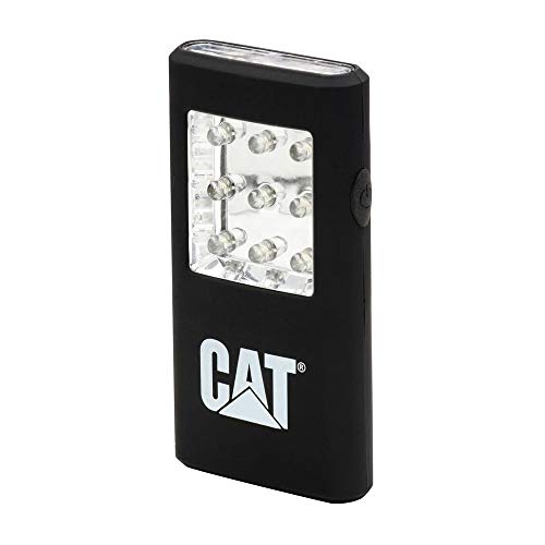 Cat CT50550 45/80 Lumen Dual Pocket Light Features Two Separate Lighting Panels (Black)