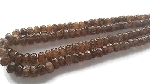 Andalousite facettée 6-7mm pour bijoux de luxe créateur en pierres naturelles