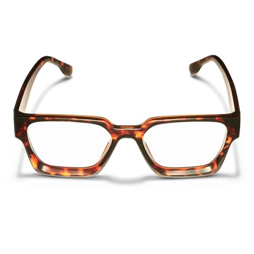 Image of livho Oversized Eyewear Frame for Woman and Men - Rectangle Fashion Glasses for Computer, Chic Preppy Frame