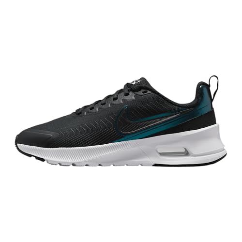 Nike Air Max Nuaxis Women's Shoes (HF1233-003, Black/White/Metallic Silver/Metallic Dark Grey)