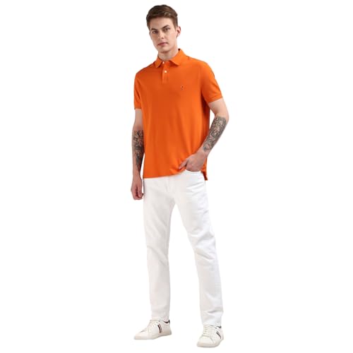 Image of Tommy Hilfiger Men's Cotton Regular Fit Polo T-Shirt